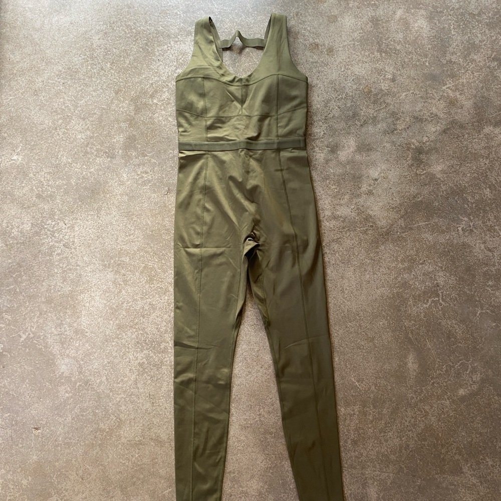 Fabletics Olive Green Women's Motion 365 Onesie